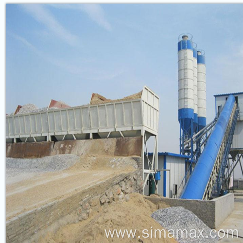 Export to Rwanda HZS25 Concrete Batching Plant